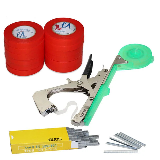 Garten Werkzeug Set mit Tapener Maschine zum Binden und Beschneiden