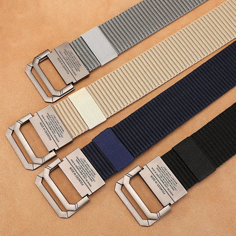 Robuster Nylon-Gürtel Herren 3,8 cm breit – verstellbar, ideal für Outdoor - Alltag