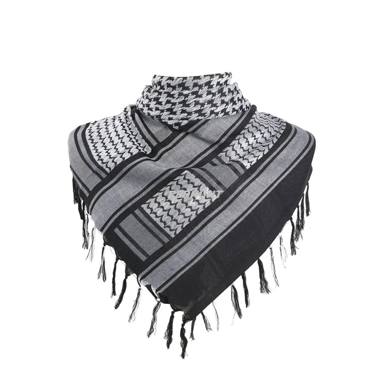 Taktischer Shemagh Schal 136x133cm Winddicht und Staubdicht für Outdoor