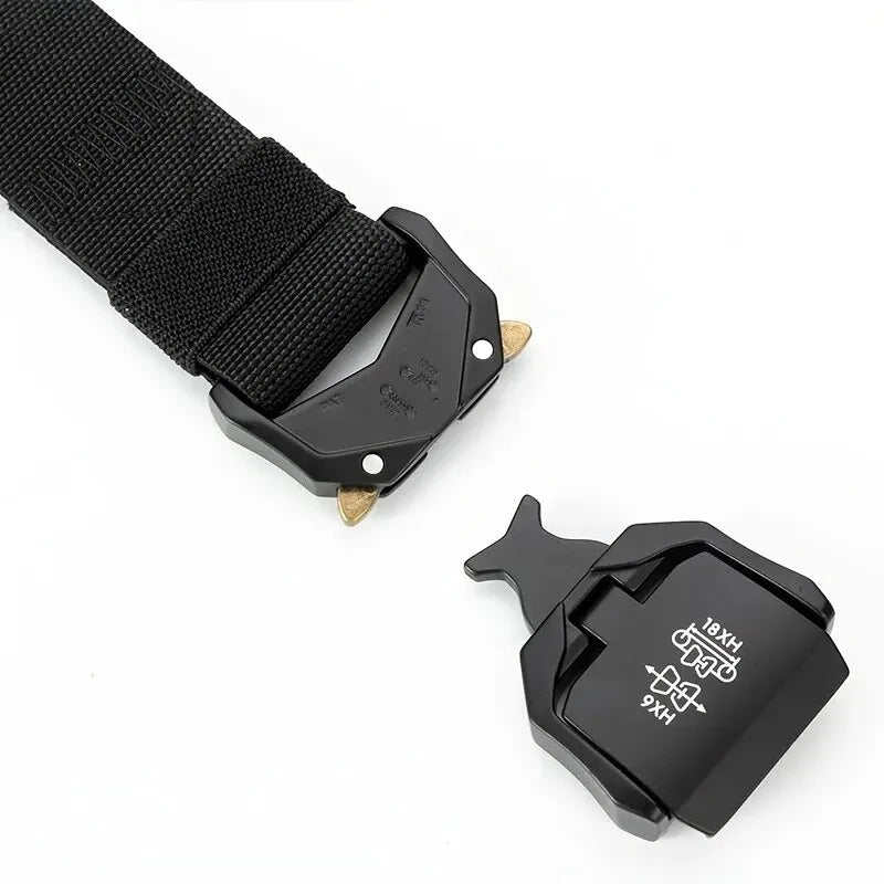 Herren Outdoor Gürtel: Elastisch mit Quick Release Schnalle - Sport - Freizeit