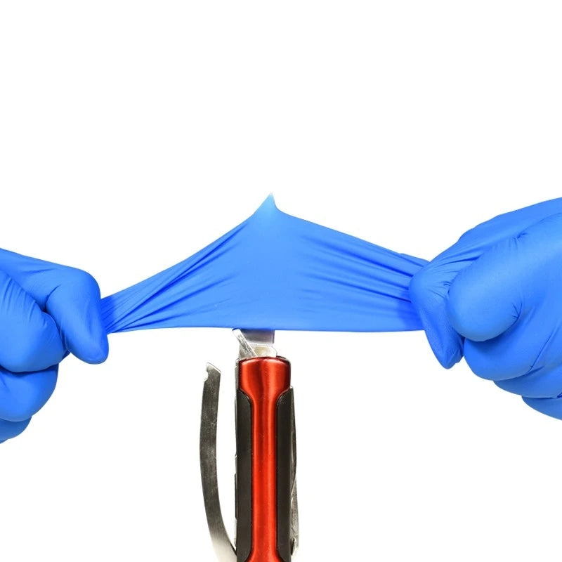 Blaue Nitrilhandschuhe – Ideal für sicheren Halt und Komfort