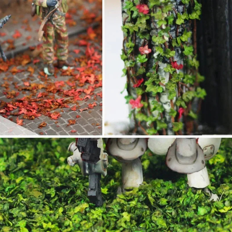 Miniatur Blätter 35ml Mikro Landschaft Modell für Bonsai und Garten Dekor