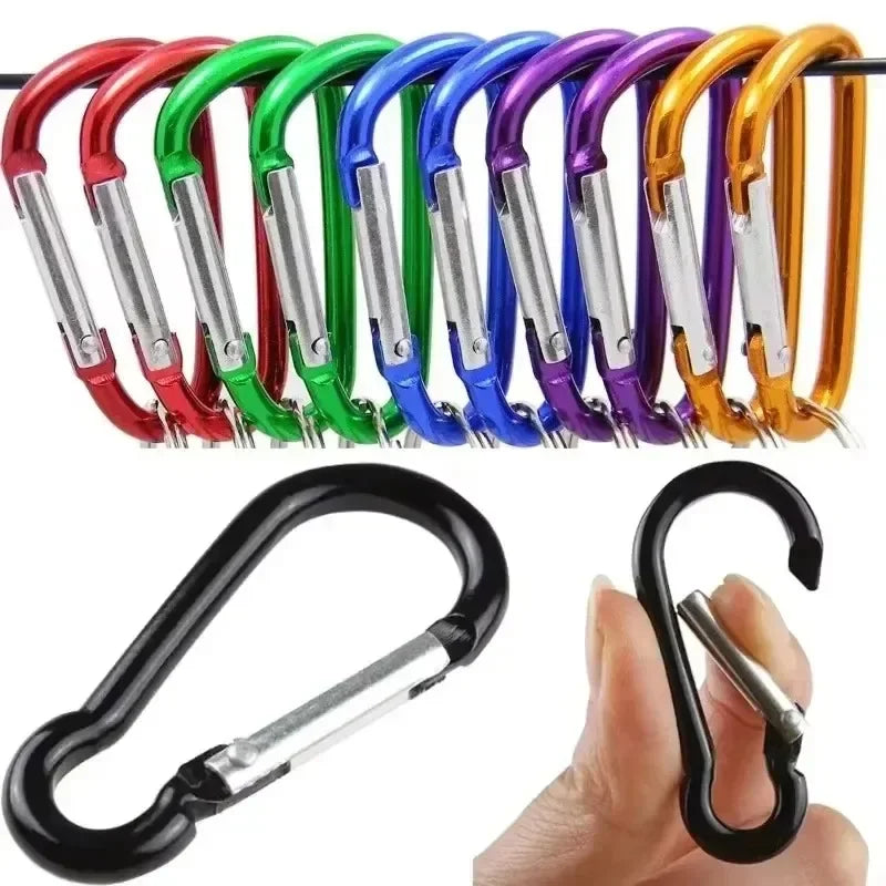 Bunte Aluminium-Karabiner: Robust - leicht, Sets mit 5, 20 oder 100 Stück