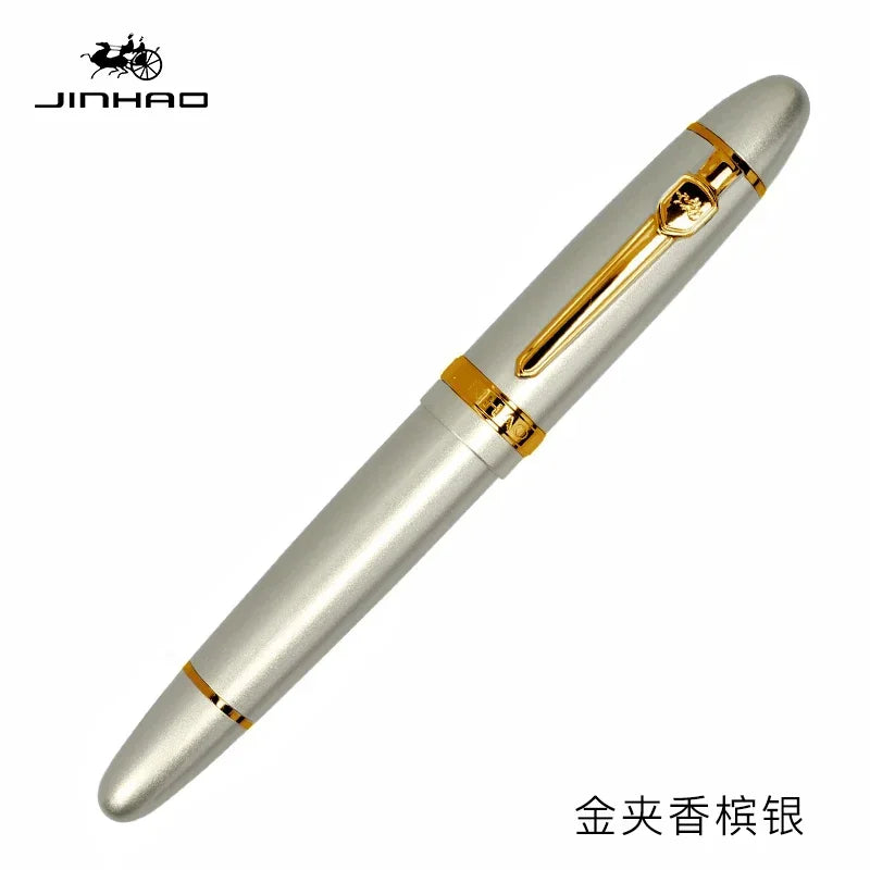 Eleganter Metall-Füllfederhalter mit Iridiumspitze – sanft - ergonomisch schreiben