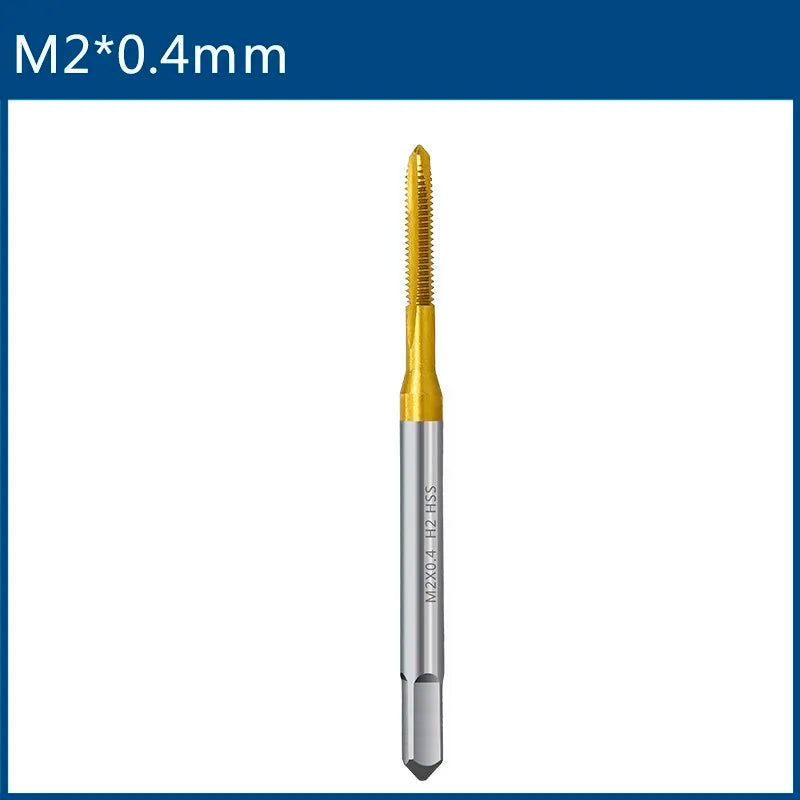 HSS Titanbeschichtung Gewindebohrer M2-M12 Metrisch Handwerkzeuge