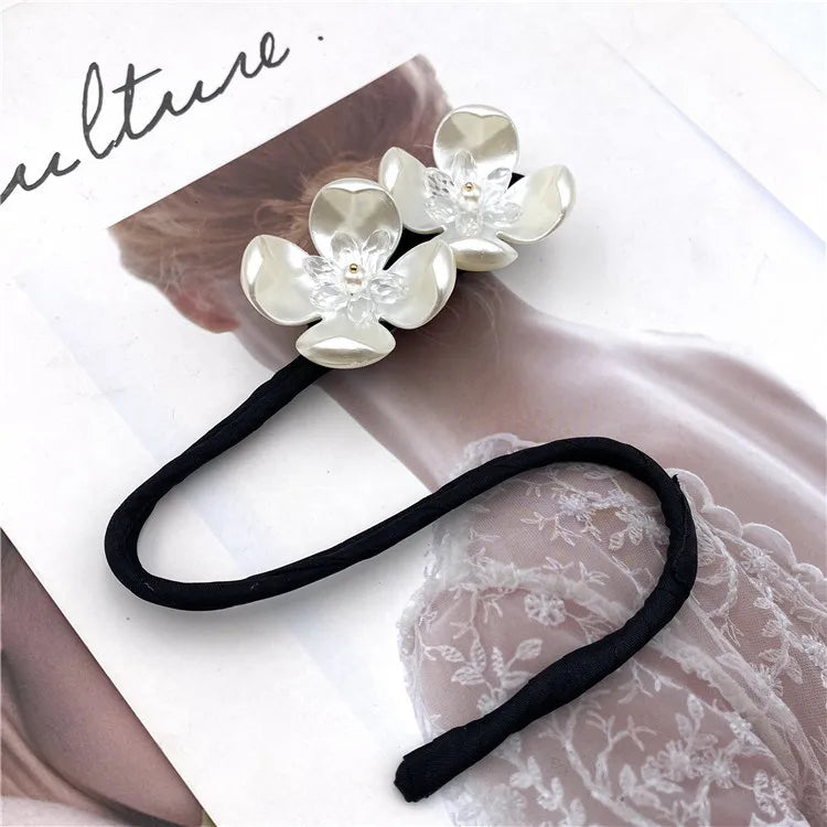 Blumenförmiger Magic Bun Maker Haarstyling Helfer für Frauen