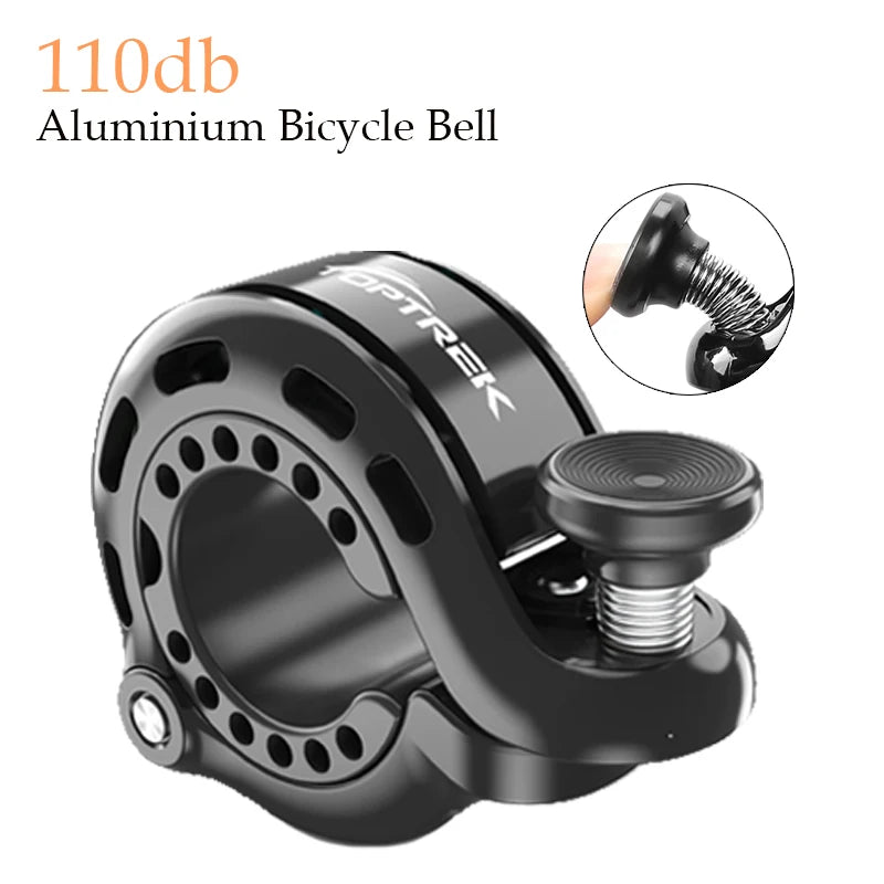 Fahrradglocke Edelstahl Ring MTB Lenker Glocke mit klarem Sound