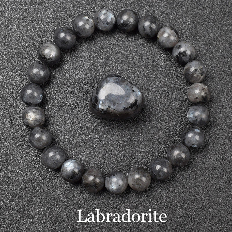 Goldener Obsidian Armband Naturstein Perlen Unisex | Energie & Stil