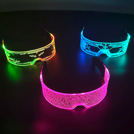 Leuchtende LED Brille für Partys Feste und besondere Anlässe