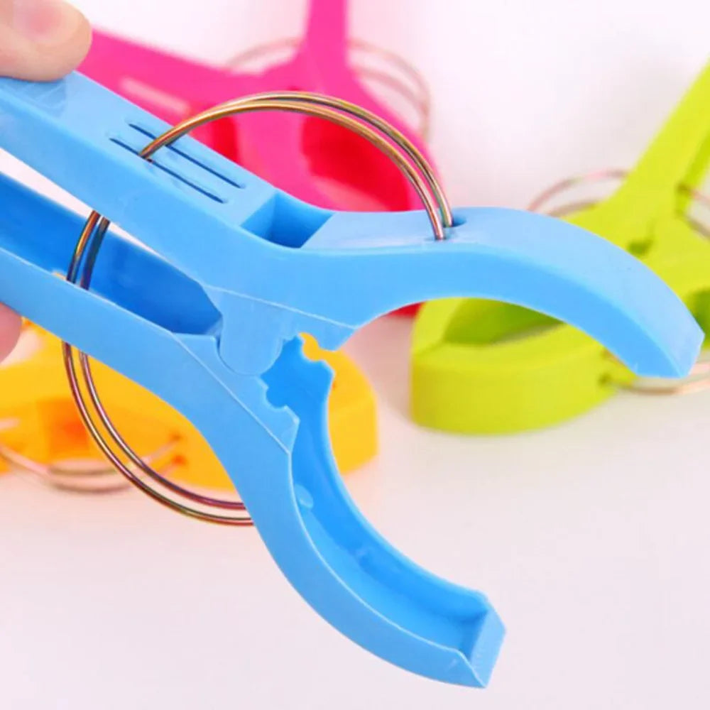 Strandtuch-Clips aus Kunststoff – stabile Wäscheklammern für Zuhause - Bad