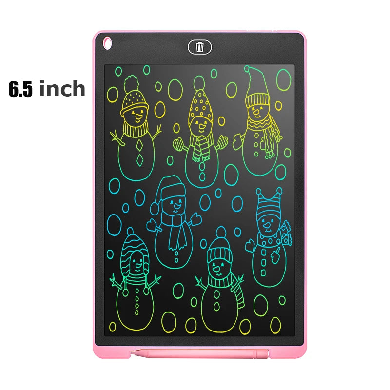 Kreatives 6,5 LCD Schreibtablet – bunt, umweltfreundlich - pädagogisch ideal