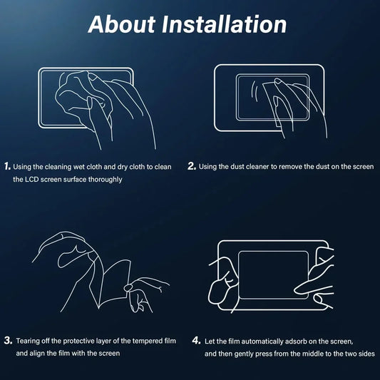 2025 HD-Glas Displayschutz für Nintendo Switch 2 – kratzfest - transparent