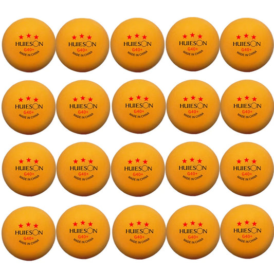 Professionelle 3-Sterne Tischtennisbälle 20 bis 100 Stück 40mm ABS Material