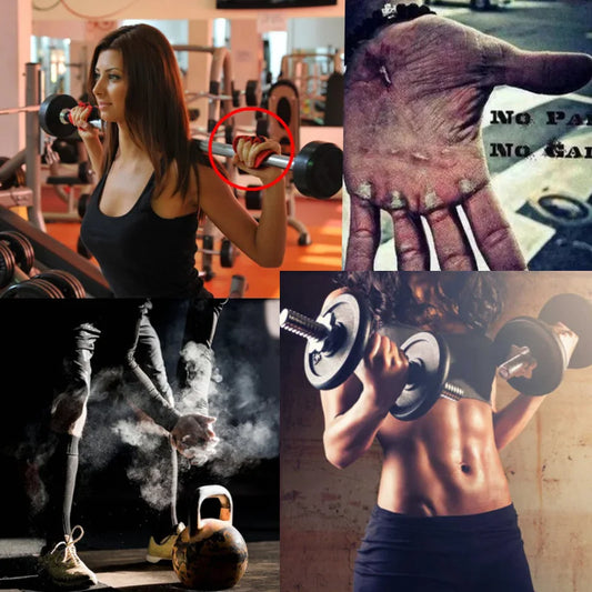 Halbfinger Fitnesshandschuhe mit Handgelenkschutz rutschfest für Training