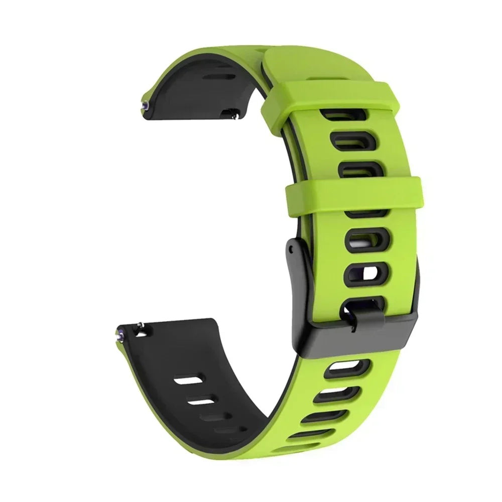 Flexibles Silikonarmband 20/22mm – Komfort - Stil für Huawei, Garmin - Samsung