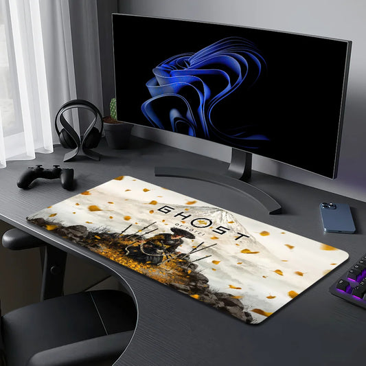 Großes Gaming Mauspad Schreibtischunterlage - Rutschfest, Anti-Fray, Variabel