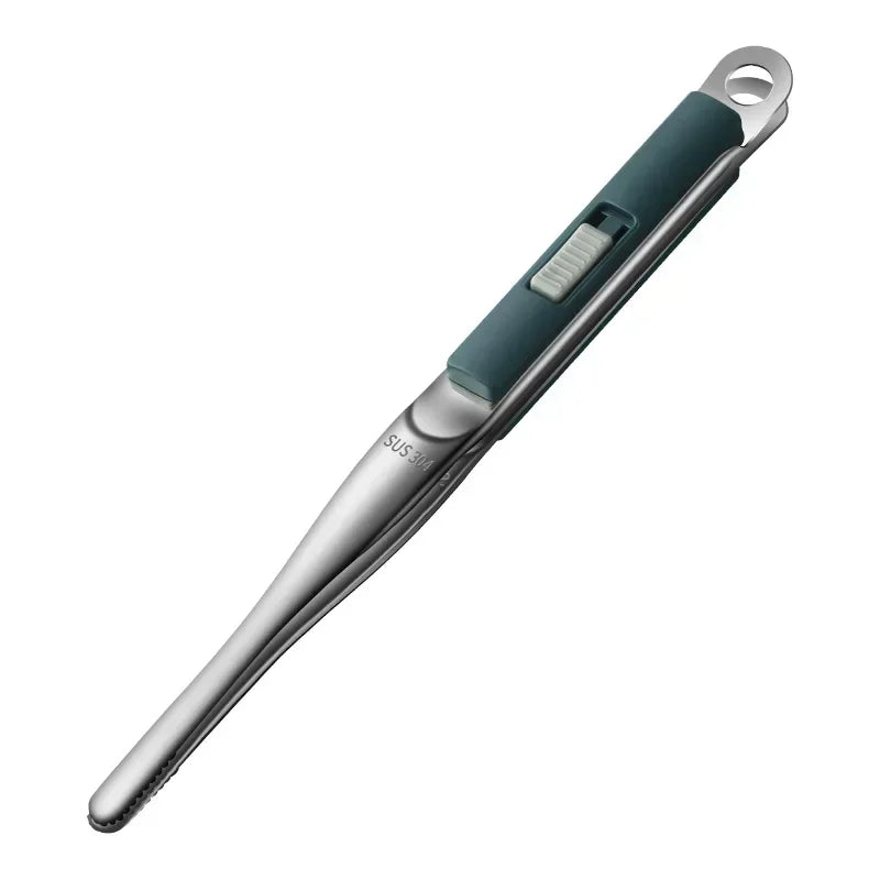 Robuste Grillzange 304 Edelstahl 26 cm – Sicherer Halt beim Grillen