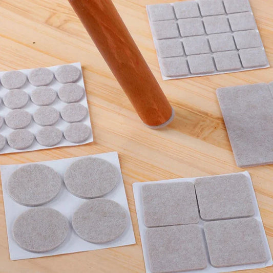 Filzpolster Möbel Schutz Anti-Rutsch Stuhl Tisch Fuß Eckschutz Boden