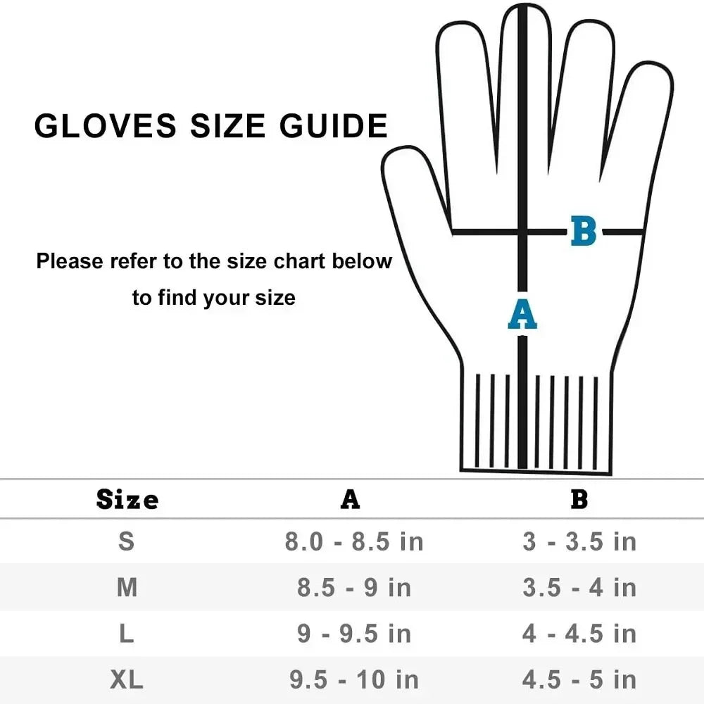 Hochfeste Anti-Schnitt-Handschuhe für Küche und Garten, sicher - bequem