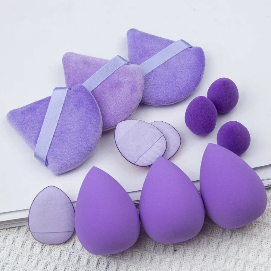12-teiliges Make-Up Schwamm Set – Weich - Vielseitig für makelloses Finish