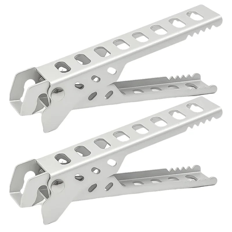 Camping Topfclip Anti-Verbrühung Aluminiumclip Picknick Outdoor Kochgeschirr