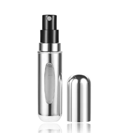 Praktische 5ml Mini Sprühflasche – Nachfüllbar, bunt - ideal für Reisen