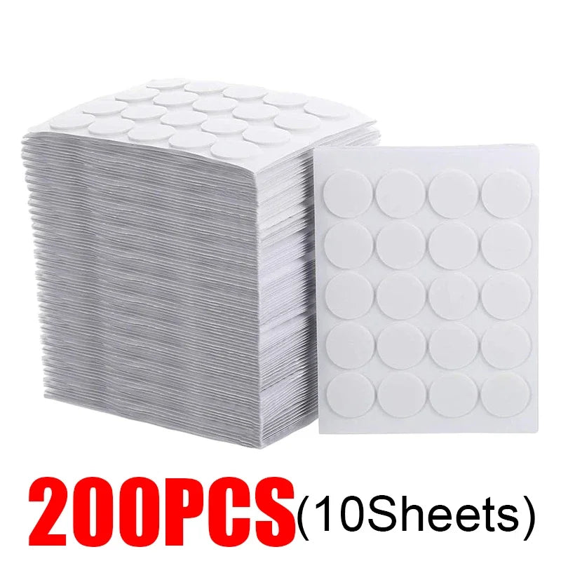 Kerze Docht Aufkleber 100 oder 1000 Stück Weiß doppelseitiges Klebeband