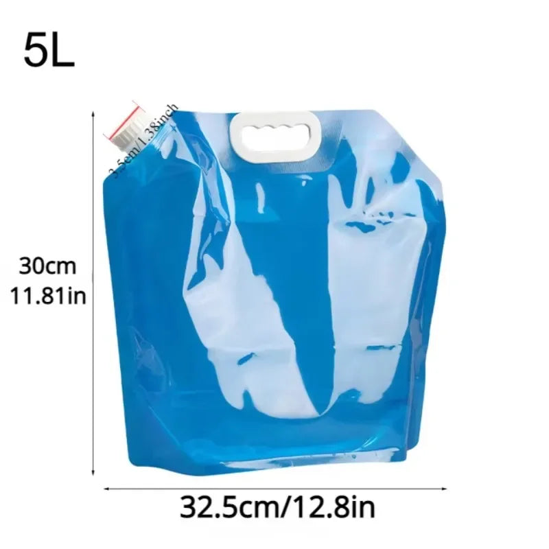 Tragbarer 10L Falteimer für Camping, Picknick und Outdoor-Einsatz