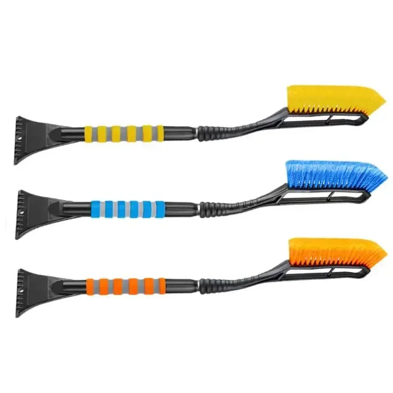 3-in-1 Auto-Schneeschaufel mit Teleskop-Eiskratzer und Bürste