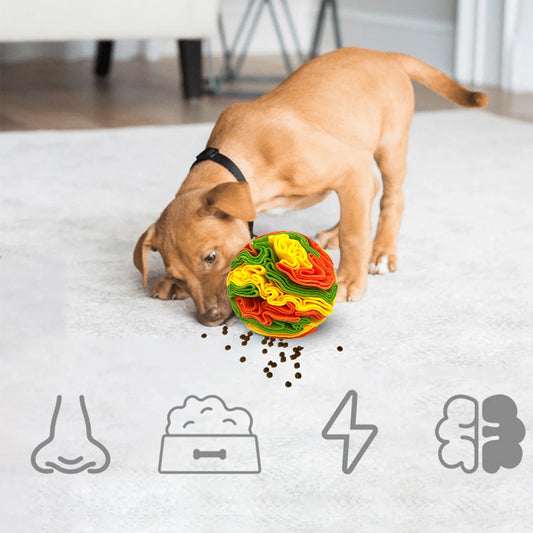 Interaktives Hundespielzeug Schnupftabakball für große Hunde zur Beschäftigung