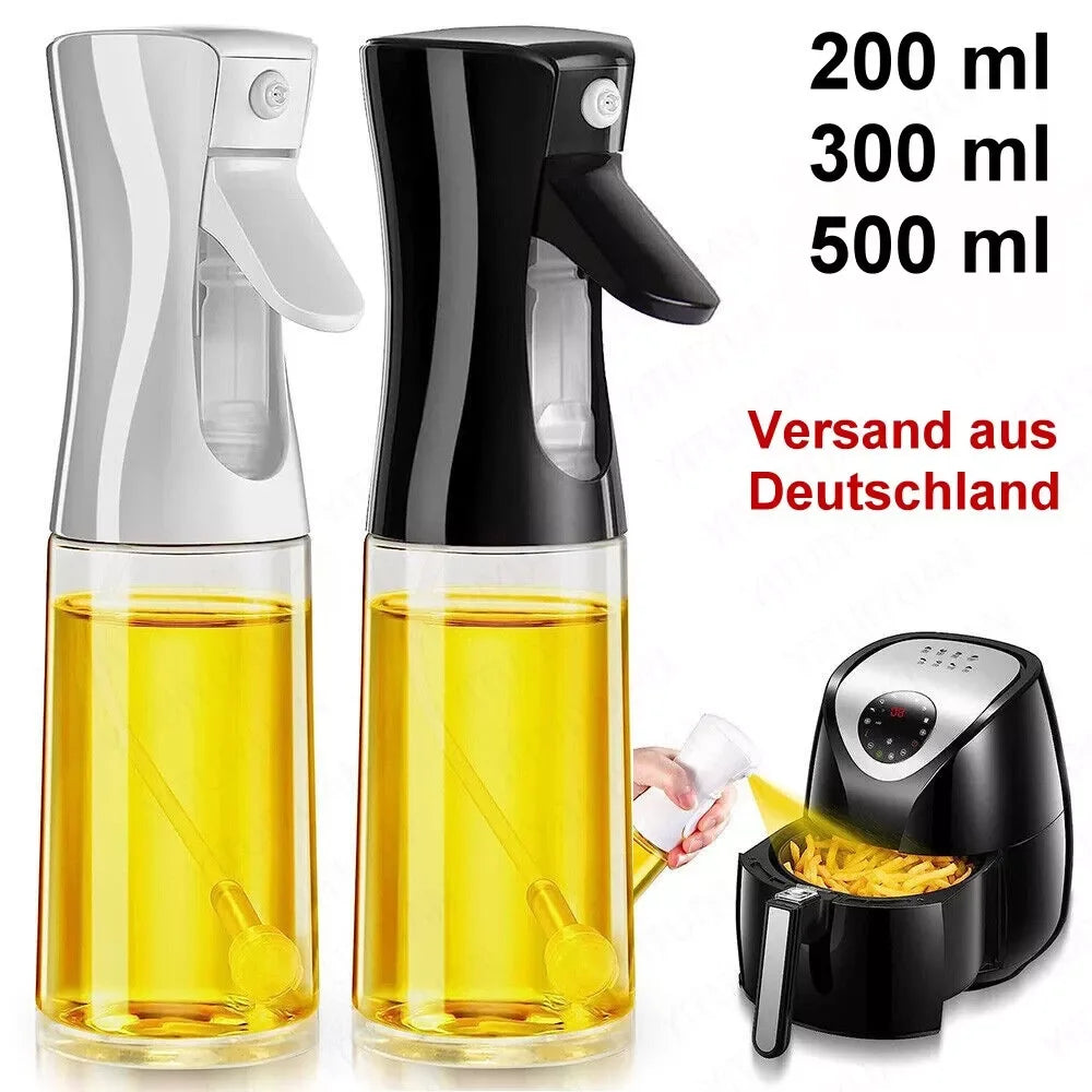 Präzises Ölspray 200-500ml – Sprühflasche für Öl, Essig - Grillspaß nachhaltig