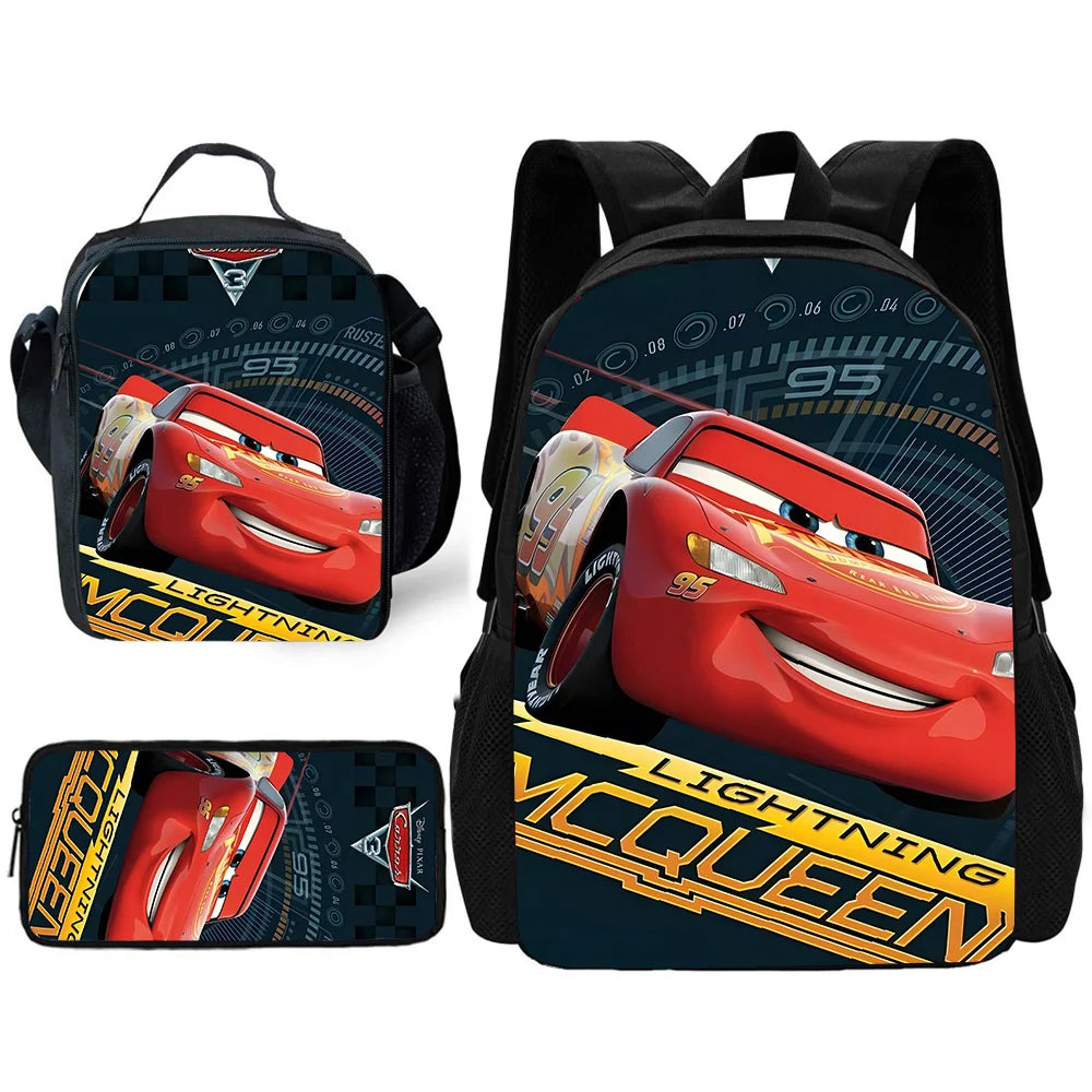 Kinder-Schulrucksack Set mit Lunchtasche und Federmäppchen, robust und praktisch