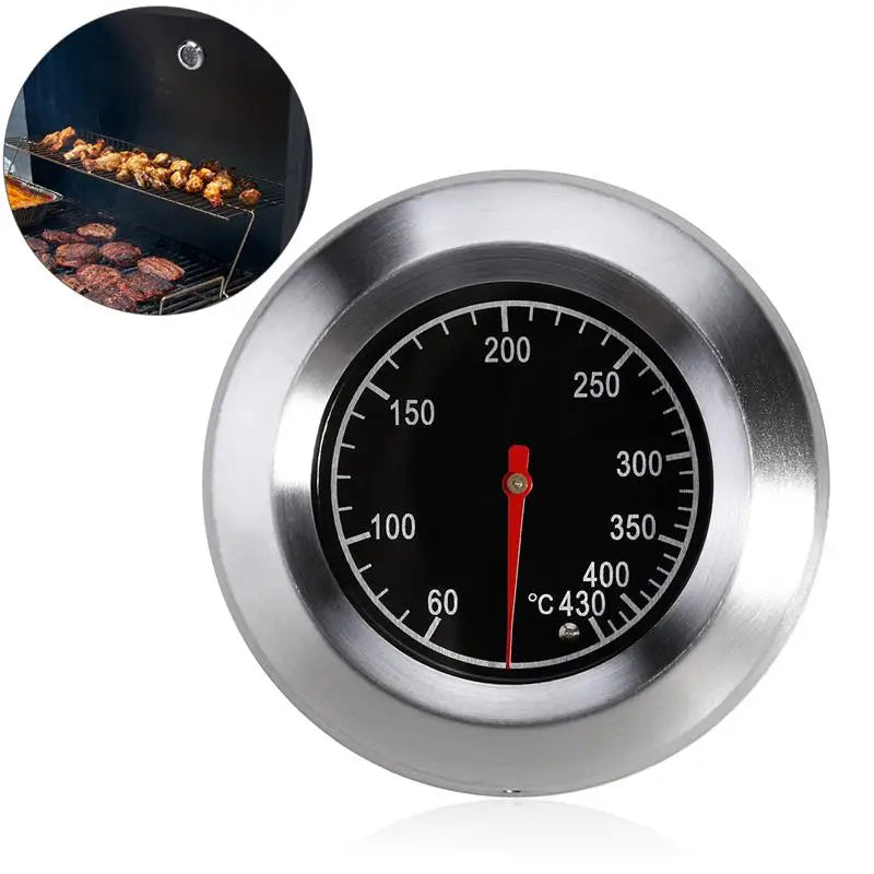 Edelstahl Grillthermometer für präzises Kochen 60-430°C