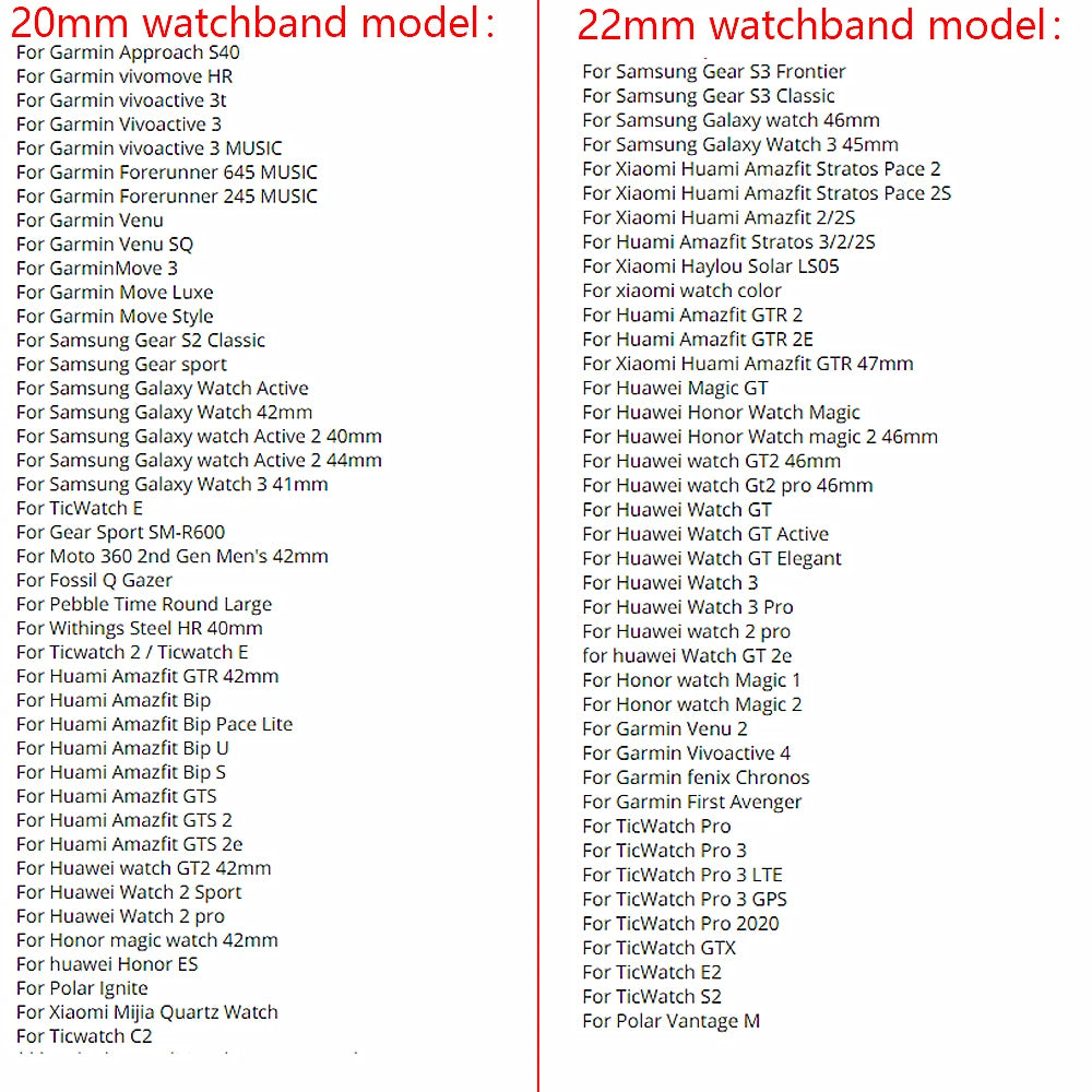 Magnetisches Edelstahl-Smartwatch-Armband 20/22mm – Komfort - Stil in 6 Farben