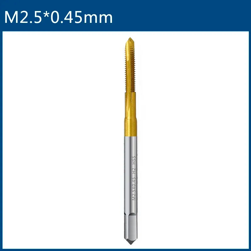 HSS Titanbeschichtung Gewindebohrer M2-M12 Metrisch Handwerkzeuge