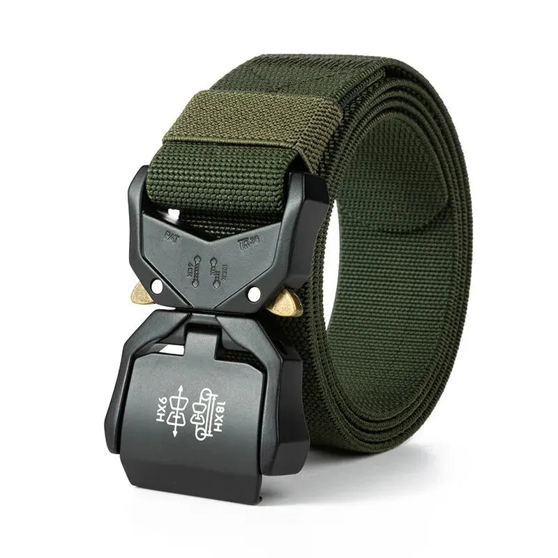 Herren Outdoor Gürtel: Elastisch mit Quick Release Schnalle - Sport - Freizeit