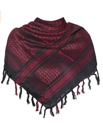 Taktischer Shemagh Schal 136x133cm Winddicht und Staubdicht für Outdoor