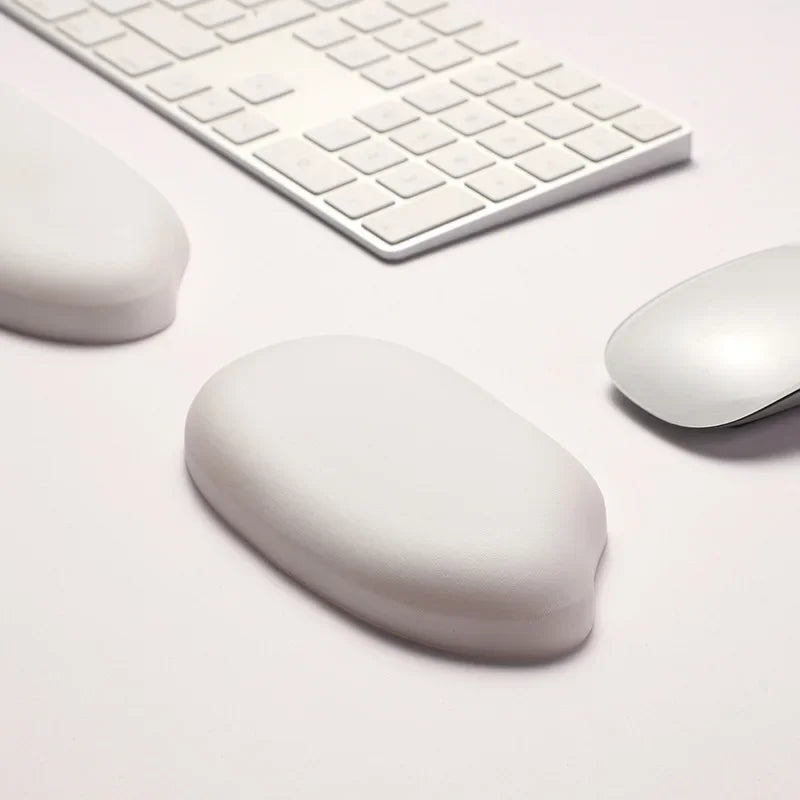 Kawaii Silikon Mauspad mit Handgelenkauflage ergonomisch 140x80x18 mm
