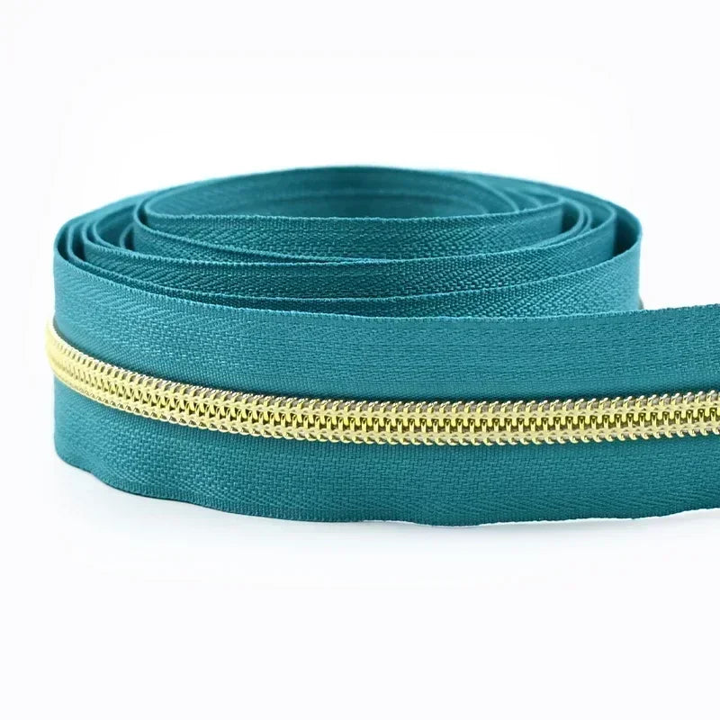 Nylon Reißverschluss Meterware DIY Kleidung Taschen Reparatur 5/10/20m Länge