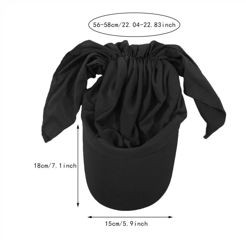 Leichter Sonnenschutz - Stil: Damen Sommer-Baseballmütze im Turban-Design