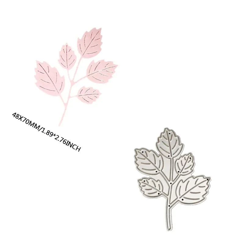 Präzise Blatt-Metallstanzformen aus Carbonstahl für kreatives Scrapbooking - Karten