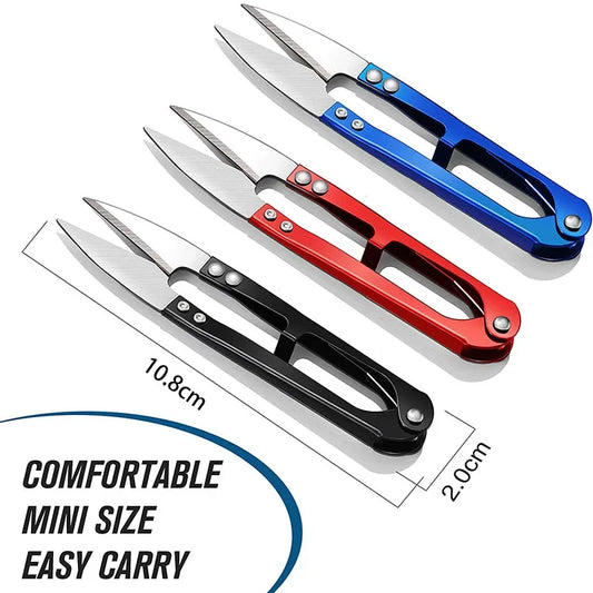 3er Set Mini Gartenscheren für präzises Schneiden von Pflanzen und Garn