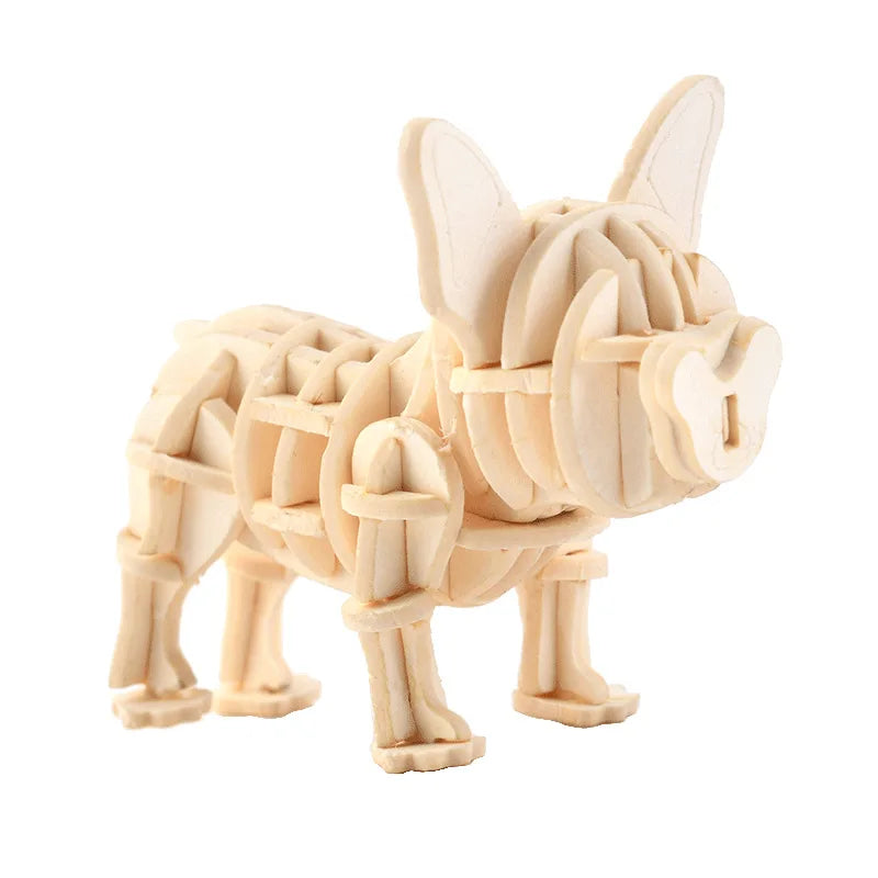 3D Holzpuzzle Tier Montageset DIY Geschenk für Kinder ab 12 Jahren