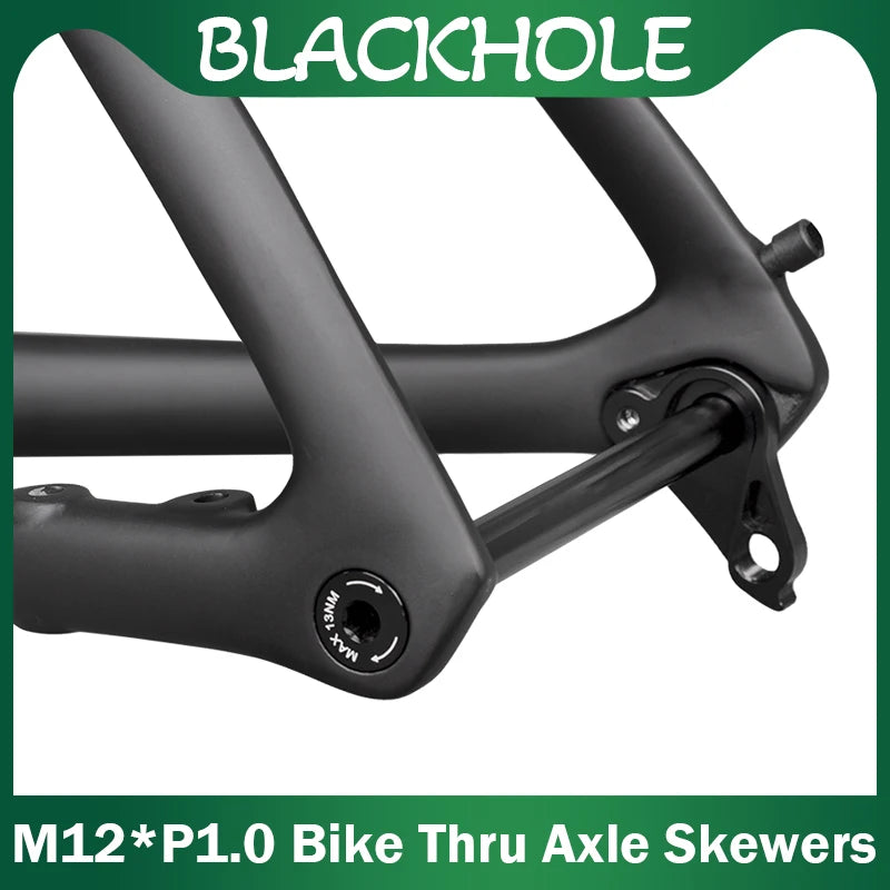 Fahrrad Steckachse M12 P1.0 für Gabel Rahmen MTB Rennrad – versch. Längen