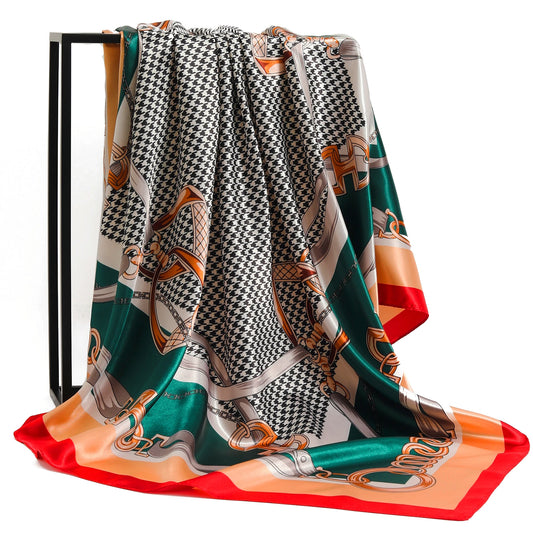 Vielseitiger Damen Schal als Kopftuch, Stirnband oder Halstuch