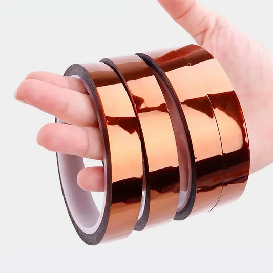 Kapton Polyimid Klebeband Isolierband 5-40 mm Wärmebeständig Schutzband