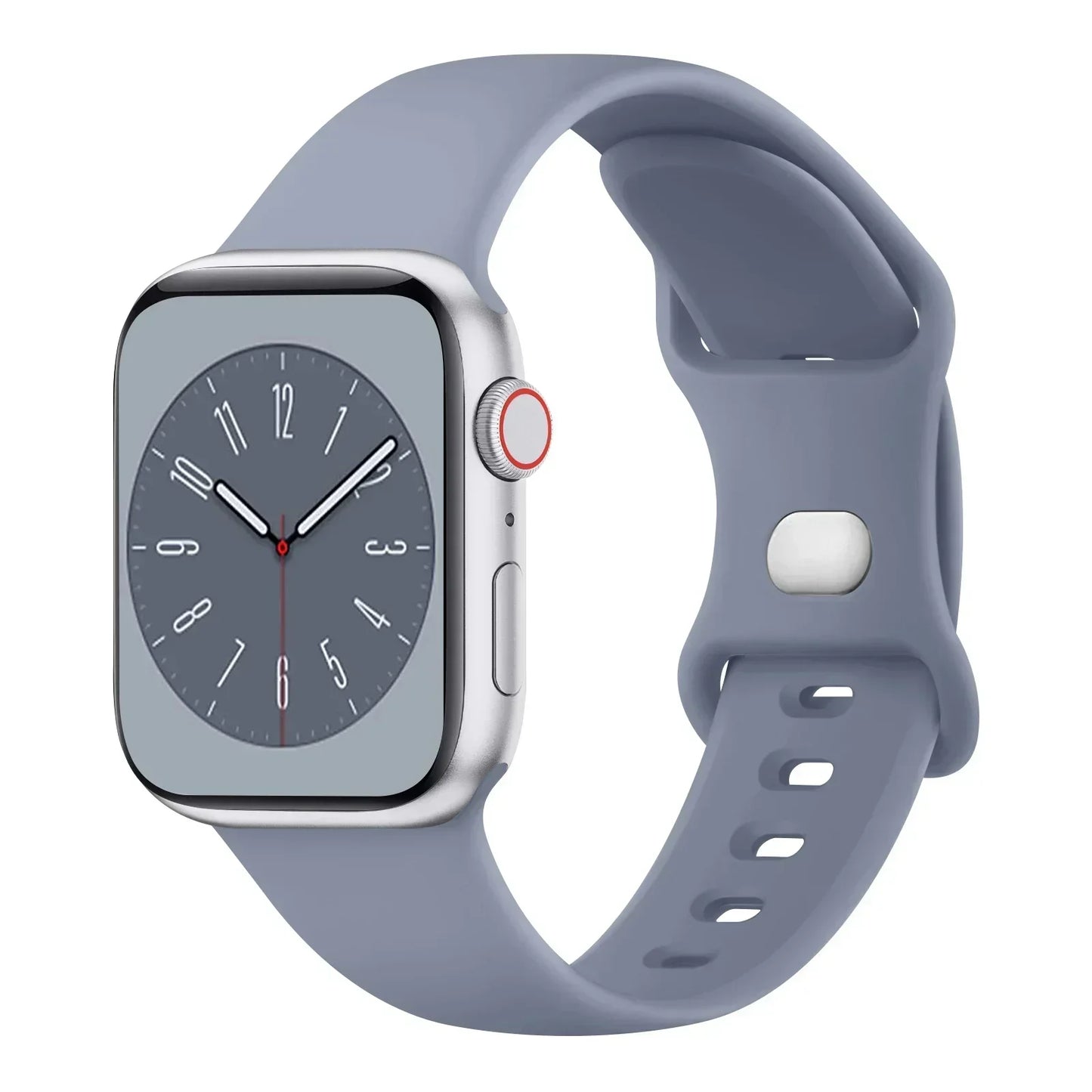 Weiches Silikonarmband für Smartwatches mit vielseitiger Größenkompatibilität