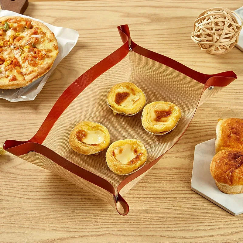 Auslaufsichere Silikon Backmatte mit Antihaftbeschichtung für Küche