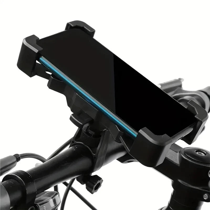 Sichere - robuste Fahrrad Telefonhalterung für Rohre 1,7–3 cm, 4 Farben, bis 500g