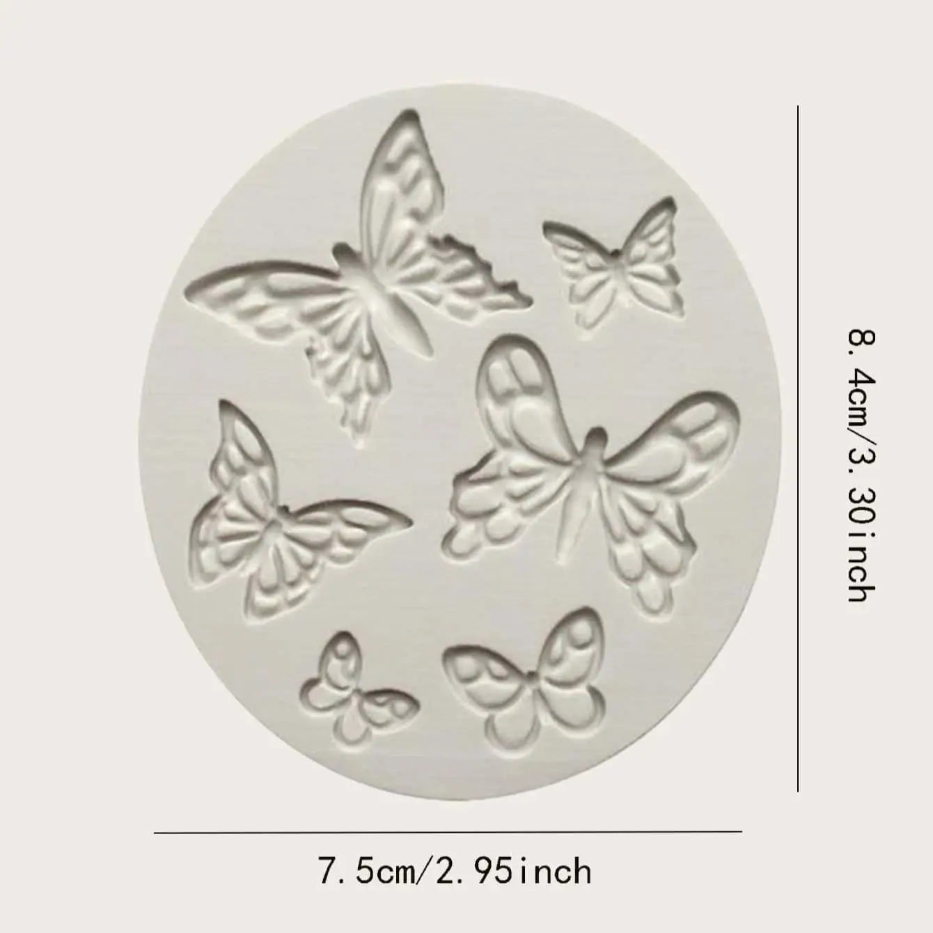 Fondant Silikonform Schmetterling für Kuchen Dekorieren und Backen